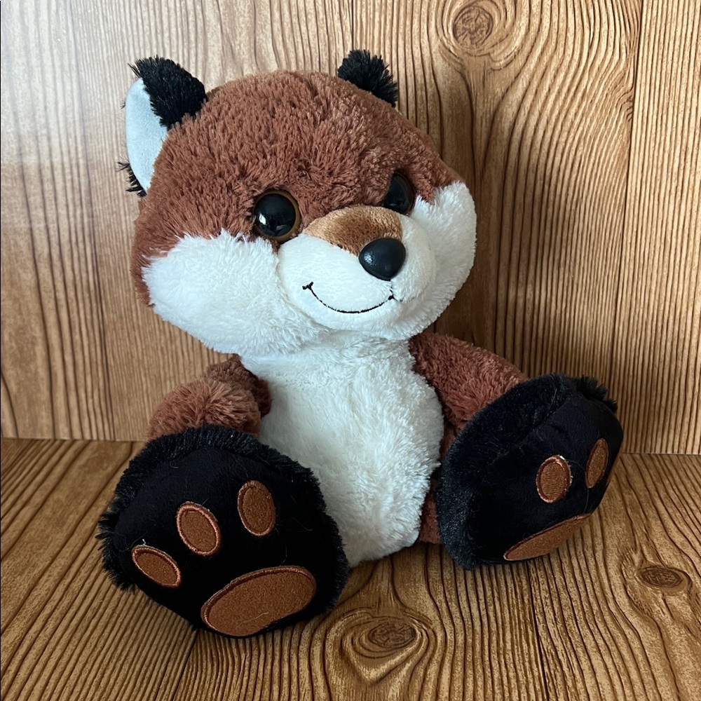 EUC Aurora World Taddle Toes 10in. Trickster Sitting Fox Plush Toy